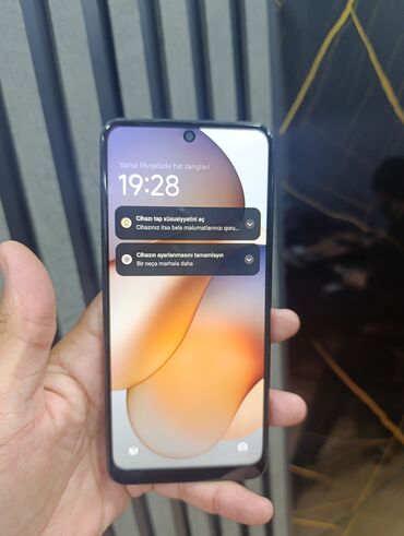 Xiaomi: Xiaomi Redmi Note 12, 128 GB, rəng - Qara, 
 Sensor, Barmaq izi, İki sim kartlı