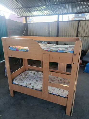 детская кровать двухъярусная купить: Двухъярусная детская кровать, ЛДСП