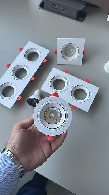 adapter şunuru: Spot İçərisi hərəkətli olan, lampası dəyişə bilən bu spotlar anbardan — 7