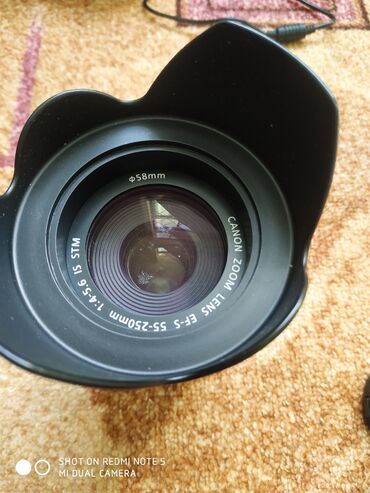 линзы аниме: Объектив Canon efs 55-250mm macro 0.85m/2.8ft. DC(II) ф58