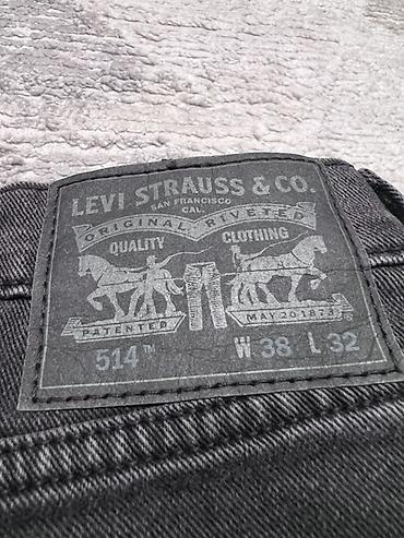 Джинсы: Джинсы Levi’s, классический черный деним 100 % ОРИГИНАЛ !!! Made in — 4