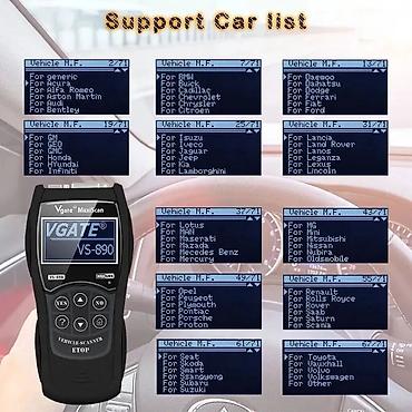 kia 2006: Vgate vs890 diaqnostika cihazı. Yeni nəsil cihazdır. 70-ə yaxın — 3