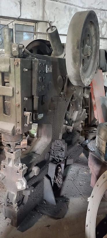 Pres aparatları: Sənaye mexaniki press (ekssentrik/krank tipli), ağır metallarla — 3