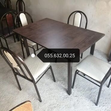 Masa və oturacaq dəstləri: Stol stul desti anbardan satiş var Modellər coxdur Rəng secimi etmək — 25