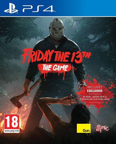 серверы 124: Оригинальный диск!!! Friday The 13th The Game Cтаньте одним из семи