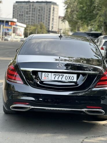 кузов на даф: Mercedes-Benz S-Class: 2018 г., 3 л, Автомат, Бензин, Седан