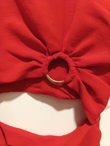 Haljine: Zara S (EU 36), bоја - Crvena, Večernji, maturski, Top (bez rukava) — 5