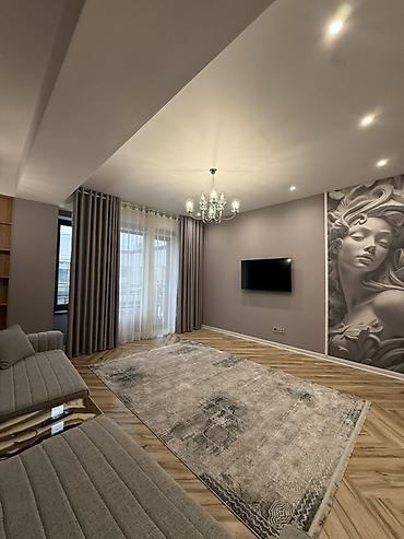 квартиры 2 комн: 2 комнаты, 76 м², Асанбай мкр Элитка, 12 этаж, Дизайнерский ремонт — 5