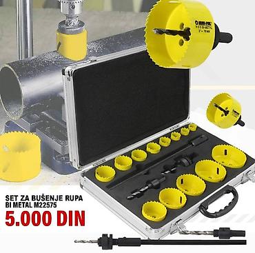 alkometar cena: Set za bušenje rupa – Bi-Metal M22575 - Komplet testera za rupe (hole — 1