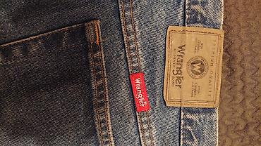 Kişi geyimləri: Cins şalvar, Wrangler, M — 4