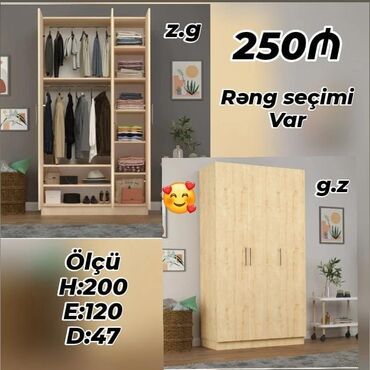 ucuz sfaner: Qarderob, paltar dolabı, Yeni