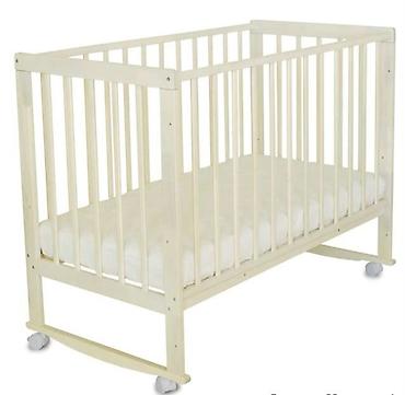 babyton: Детская кроватка Babyton из массива березы, чистая, в состоянии — 1