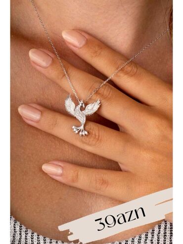 Boyunbağılar: Zərif dizaynlı qadın boyunbağıları - Qardan çiçəyi formalı asma — 5