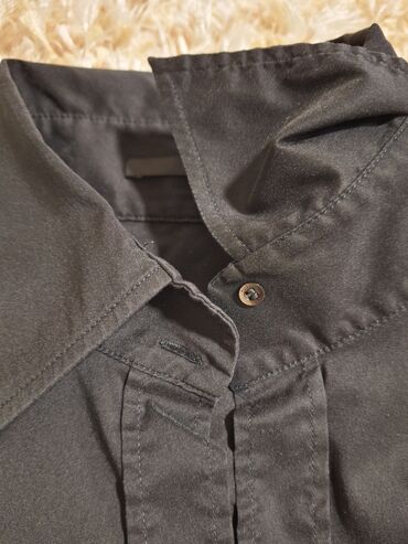 Košulje: Hugo Boss, Pamuk, Jednobojni, bоја - Crna — 6