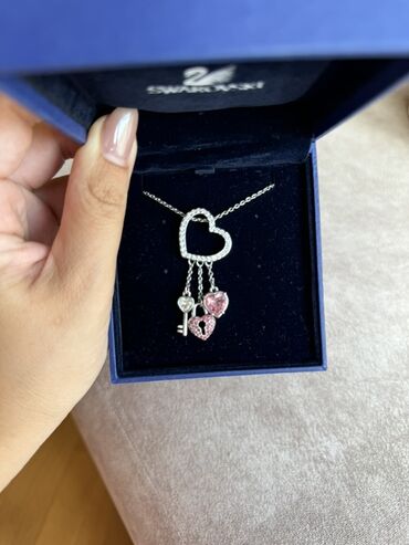 tek qas: Swarovski boyunbağı – orijinal qutu ilə - Brend: Swarovski - Dizayn