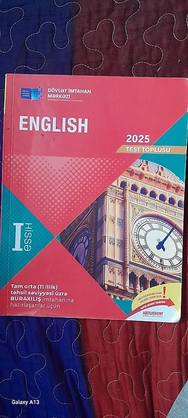 Testlər: İngilis dili Testlər 11-ci sinif, DİM, 1-ci hissə — 1