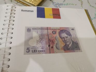 Əskinaslar: Xarici pul nişanları kolleksiyası – müxtəlif ölkələrdən banknotlar — 6