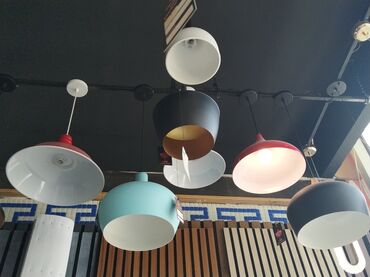 divar lampaları: Çılçıraq, 7 lampa, Metal