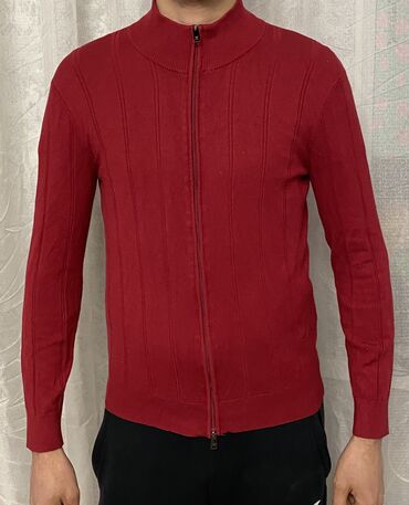 спортивная мужская зимняя одежда: Спортивный костюм цвет - Красный