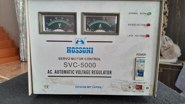 stabilizator 10000va: Tənzimləyici 5000W mis sarğilidi 2 sarğlsl var İndiki iqruşkalarla