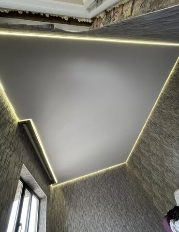 Натяжной потолок: Натяжной потолок Глянцевое, Матовое, 3D потолки Гарантия, Бесплатная консультация, Бесплатный замер — 18