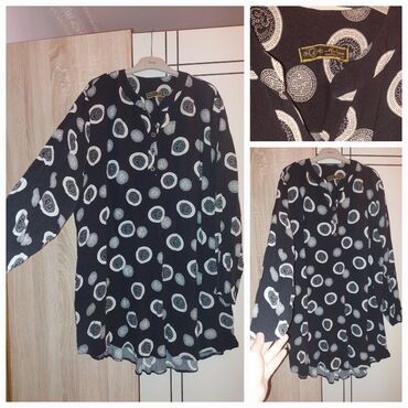 tunikalar instagram: 4XL (EU 48), 5XL (EU 50), rəng - Qara