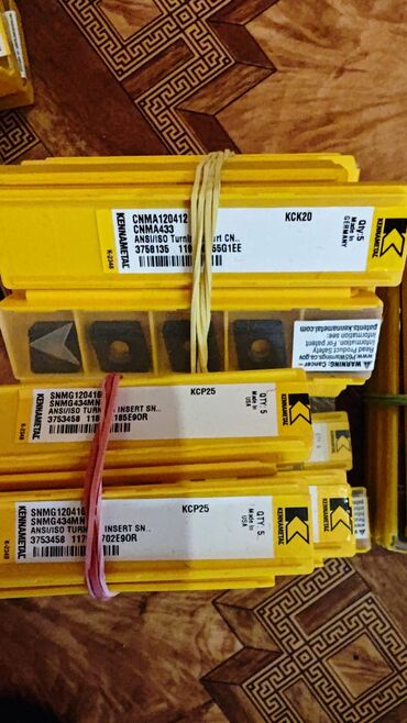 Digər alət dəstləri: Metal emalı üçün kəsici alətlər dəsti - Torna üçün karbid — 13