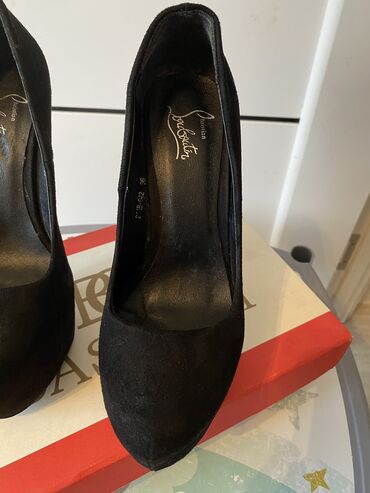 Tuflilər: Tuflilər, Ölçü: 37, rəng - Qara, İşlənmiş — 3