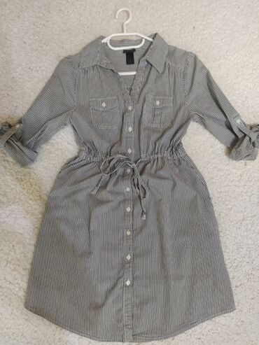 modeli dugih haljina: H&M S (EU 36), color - Grey, Other style, Long sleeves