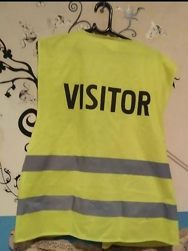 kragna za vrat: Zaštitna oprema – antifoni i reflektujući prsluci. Nošeno u solidnom — 7