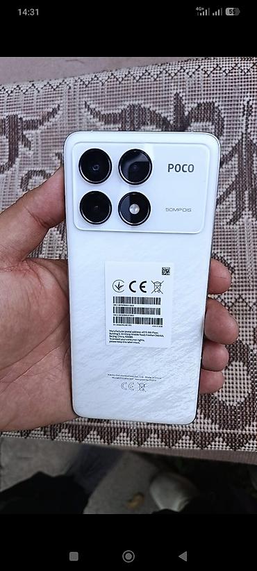 Здравствуйте срочно продаю состояние идеальное POCO F6 Pro (модель