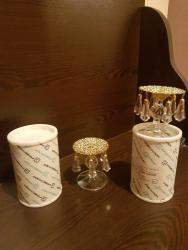 Şamdanlar: ● Şamdan ● Təzə. Çexoslovakiya istehsalı. 2 ədədi - 70 azn. Tək — 6