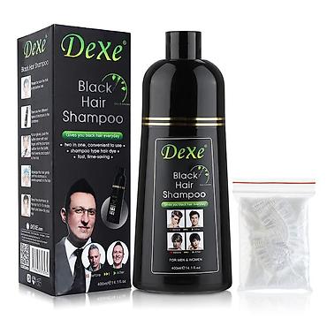 sac kraskası: Dexe Black Hair Shampoo – 2-si 1-də saç boyası şampunu - Təyinat — 2