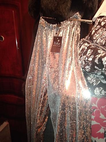 Юбки: Юбка, Модель юбки: Прямая, Мини, Высокая талия, С пайетками — 9