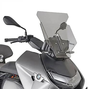 rocangle cena: Vetrobran za skuter/motocikl – tamnosivi (smoky) vizir sa montažnim — 1