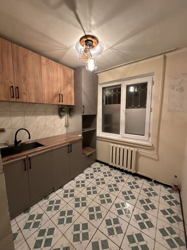 ак ордо квартир: 3 комнаты, 54 м², 104 серия, 1 этаж, Евроремонт