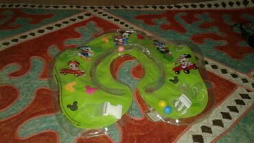 вещи для детей: Детский баллон для плавания. плавательный круг. зелёный цвет