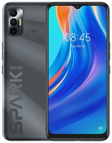 iphone 8 телефон: Tecno Spark 7, Колдонулган, 128 ГБ, түсү - Жашыл, 2 SIM