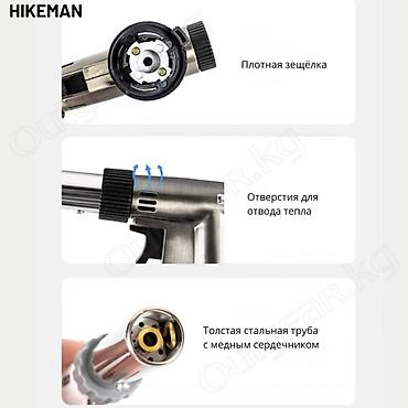 hike: 🟠 Ручная газовая горелка Hikeman с пьезоподжигом 🟠 ⠀ Горелка Hikeman — 2