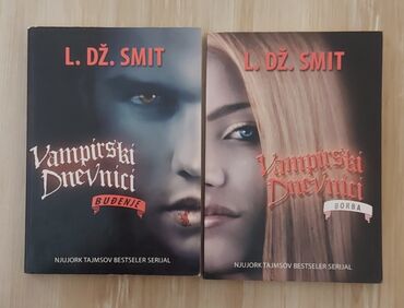 vampirski dnevnici: Vampirski dnevnici prva dva dela. Cena 800 din + 150din ptt, uplata na