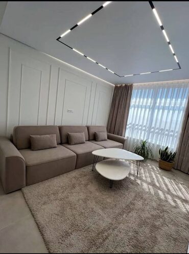 дом квартира жалал абад: 4 бөлмө, 90 кв. м, Элитка, 3 кабат, Евроремонт