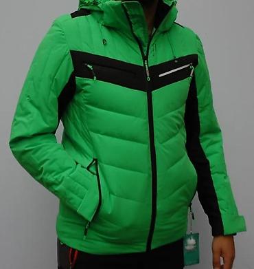 Zimske jakne: Muška zimska jakna – zelena/crna - Sportski kroj sa panelima od — 3