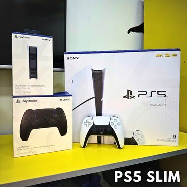 с переездом: PS5 Slim с играми Почти новый Полный комплект + геймпад Гарантия 6