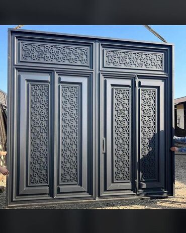 Həyət darvazaları: Metal EN MMC olaraq istədiyiniz forma və ölçüde demir işlerinin -da lalafo.az — 14 Həyət darvazaları: Metal EN MMC olaraq istədiyiniz forma və ölçüde demir işlerinin — 14