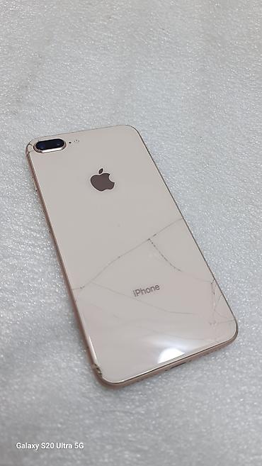 телфон айфон 8: IPhone 8 Plus, Б/у, 64 ГБ, Золотой, 75 % — 10