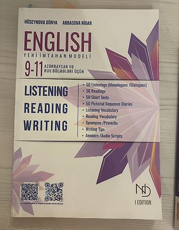 Məhsul: “English – Yeni İmtahan Modeli” (9–11-ci siniflər, Azərbaycan