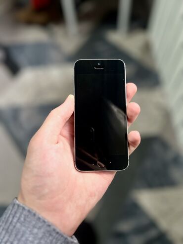 Apple iPhone: IPhone 5s, Б/у, 16 ГБ, Space Gray, Чехол, 100 % — 6