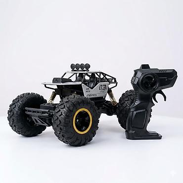 crazy cart: Радиоуправляемый внедорожник 4x4 (скейл-багги/рок-краулер) - Полный — 1