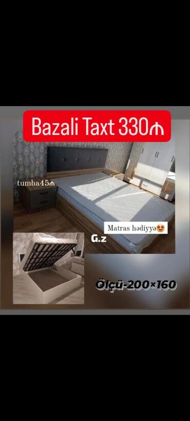 Çarpayılar: Yeni, İkinəfərlik çarpayı, Bazasız, Matras ilə, Siyirməsiz, Türkiyə -da lalafo.az — 7 Çarpayılar: Yeni, İkinəfərlik çarpayı, Bazasız, Matras ilə, Siyirməsiz, Türkiyə — 7