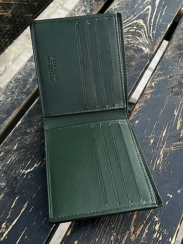 гоярд барсетка: Кошелек Goyard Paris, зелёный - Премиум-дизайн с фирменным принтом — 3